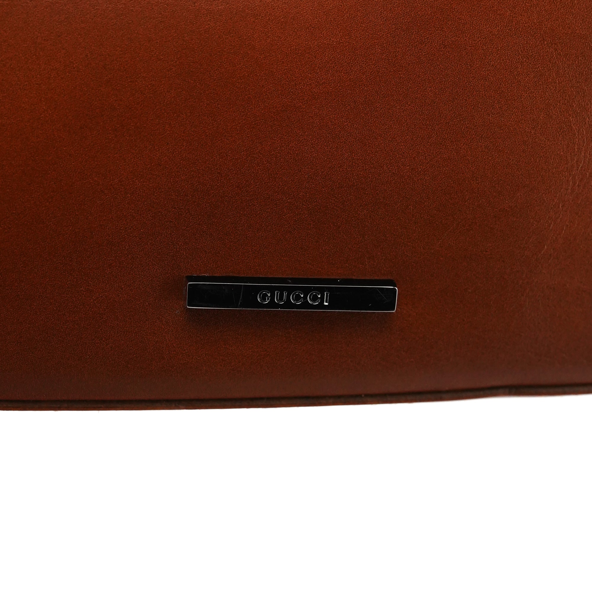 Brown Leather Hobo Shoulder Bag
