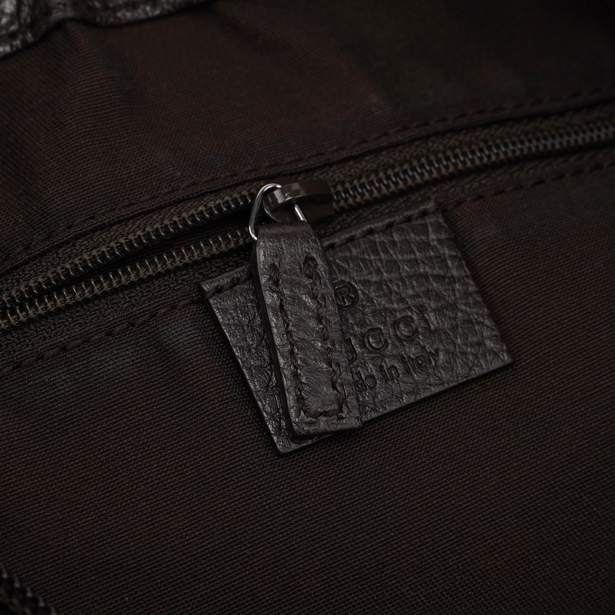 Brown Leather Hobo Shoulder Bag