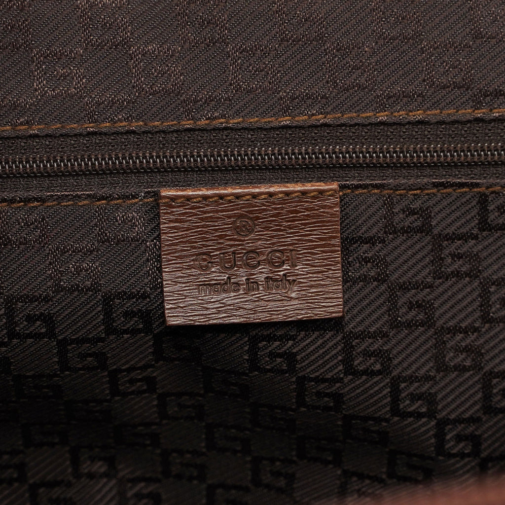Brown Leather Tote Bag
