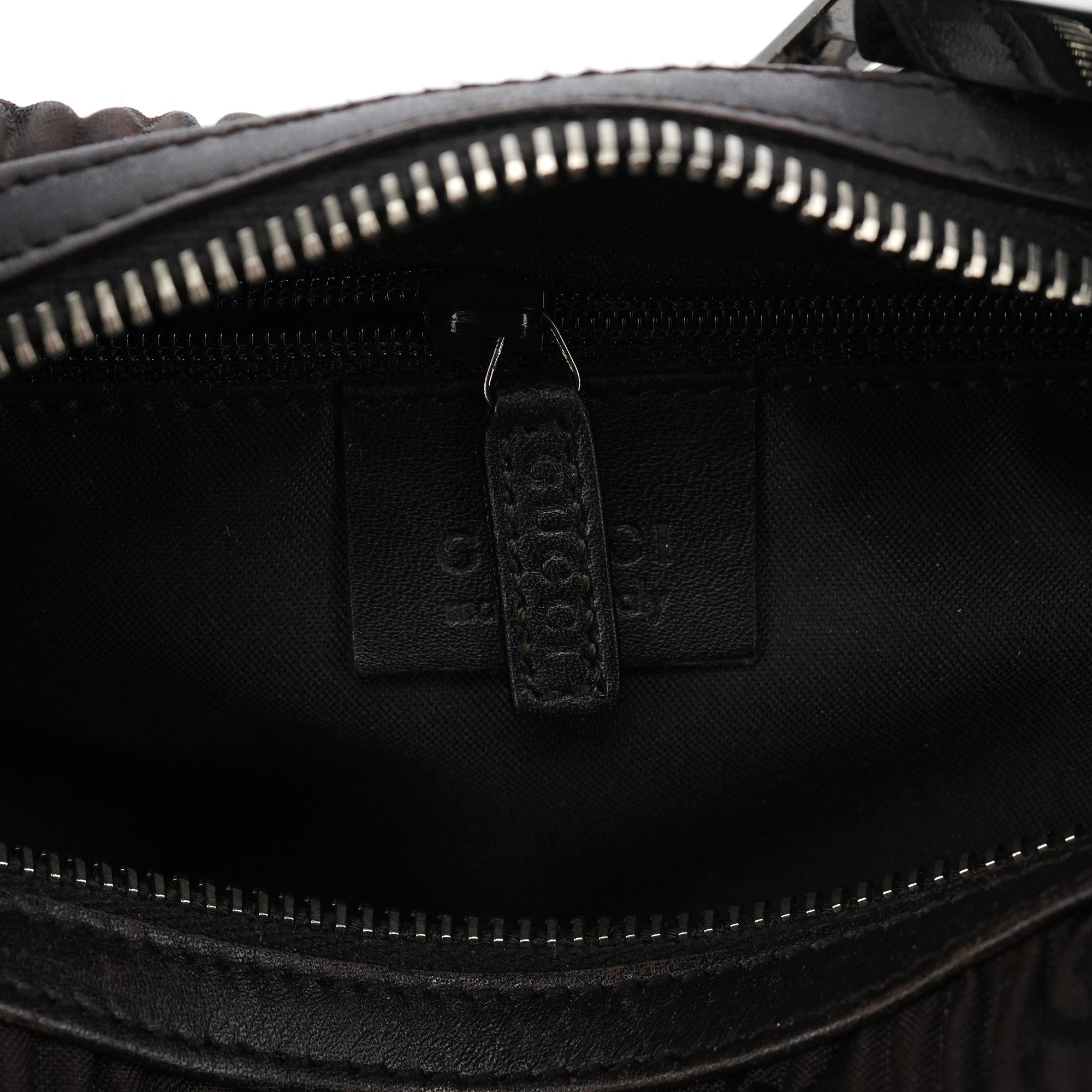 Brown Pleated GG Hobo Shoulder Bag