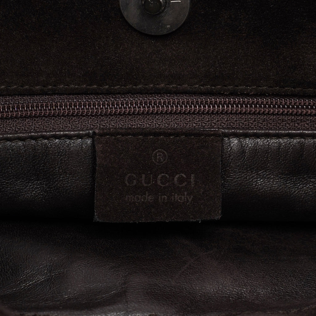 Brown Suede Hobo Shoulder Bag