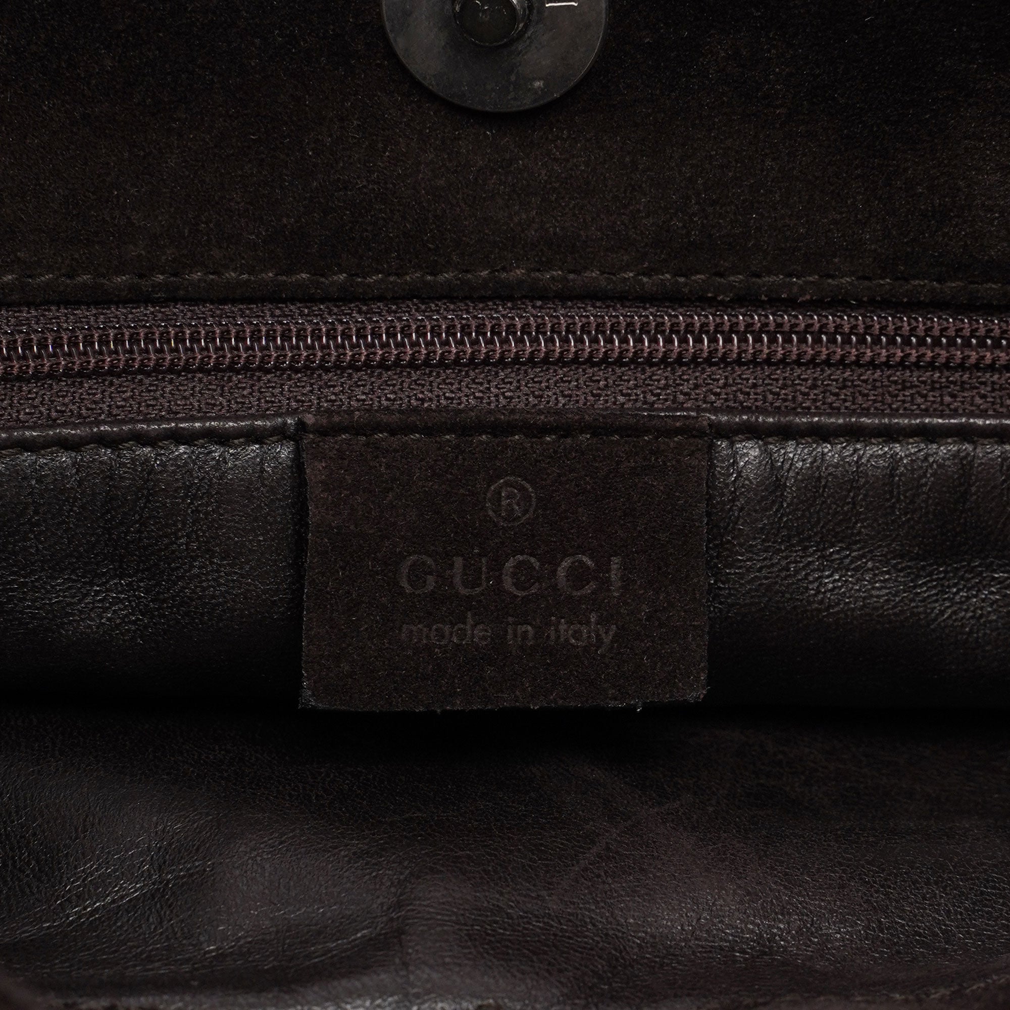 Brown Suede Hobo Shoulder Bag