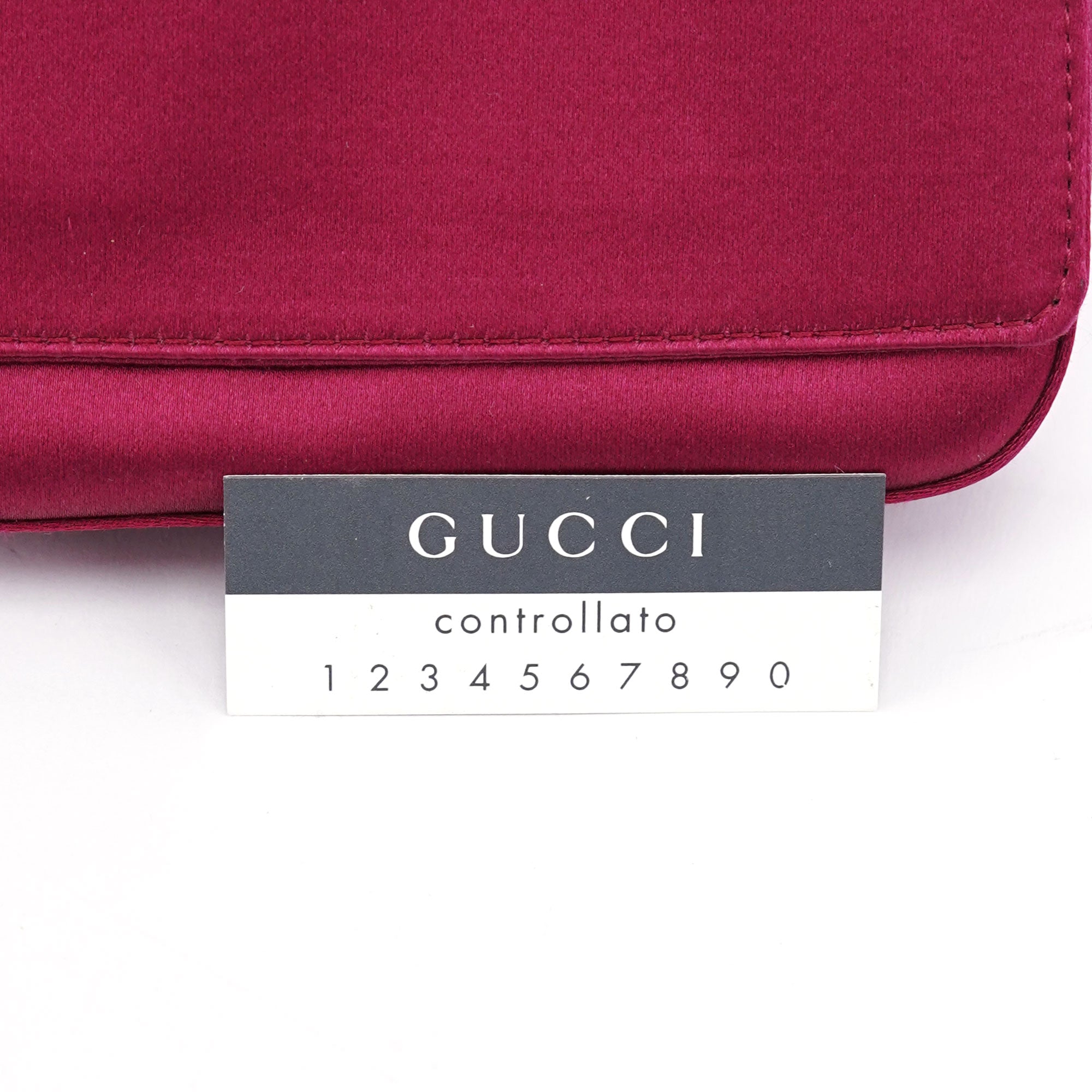 Burgundy Satin Flap Shoulder Bag
