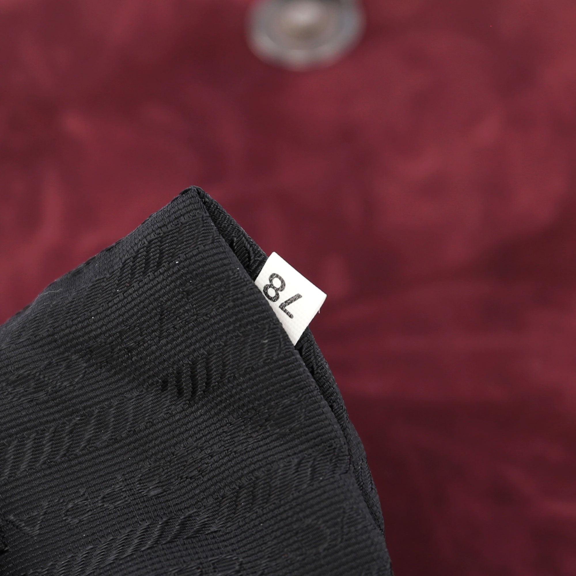 Burgundy Suede Chain Shoulder Bag