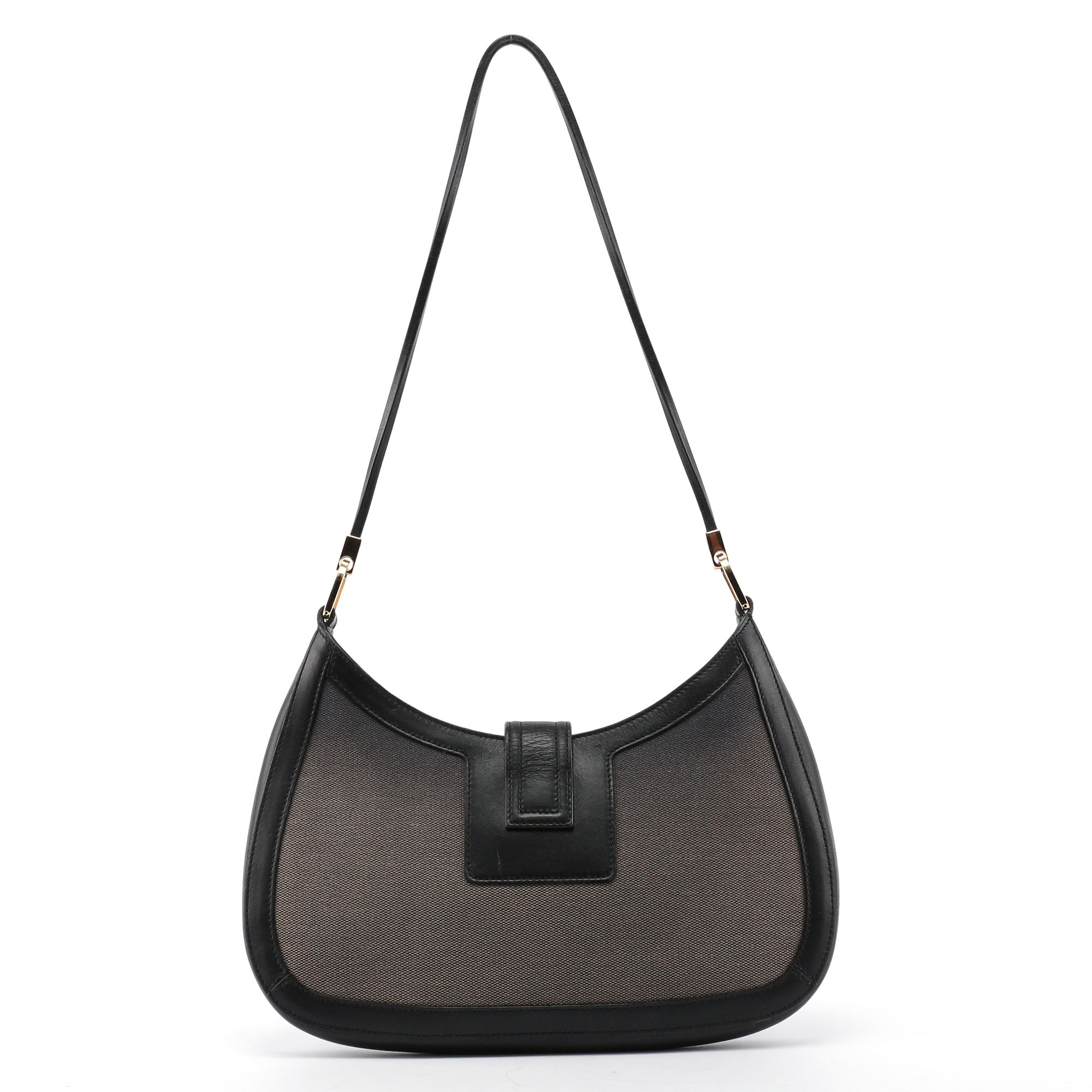 Canvas Gold G Shoulder Bag