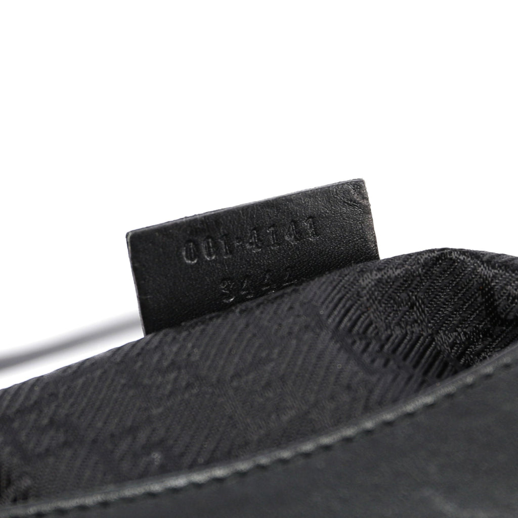 Canvas Gold G Shoulder Bag