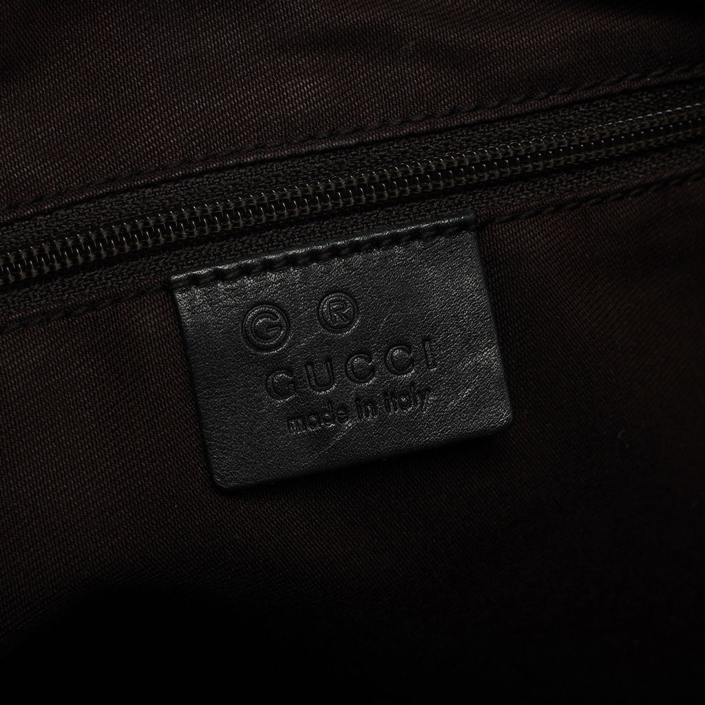 Dark Green Calfskin GG Shoulder Bag