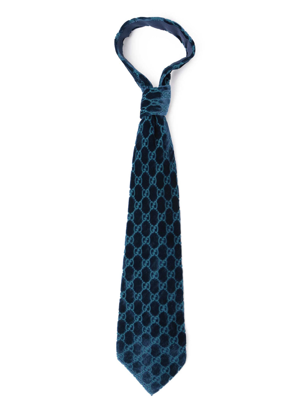 Fall 1997 Electric Blue Velvet Tie