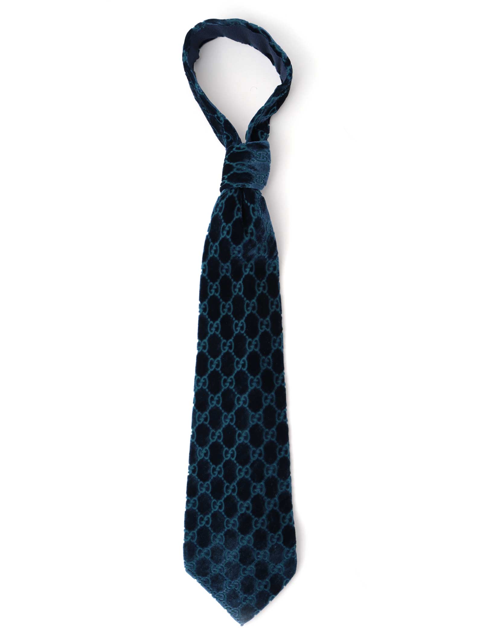 Fall 1997 Electric Blue Velvet Tie