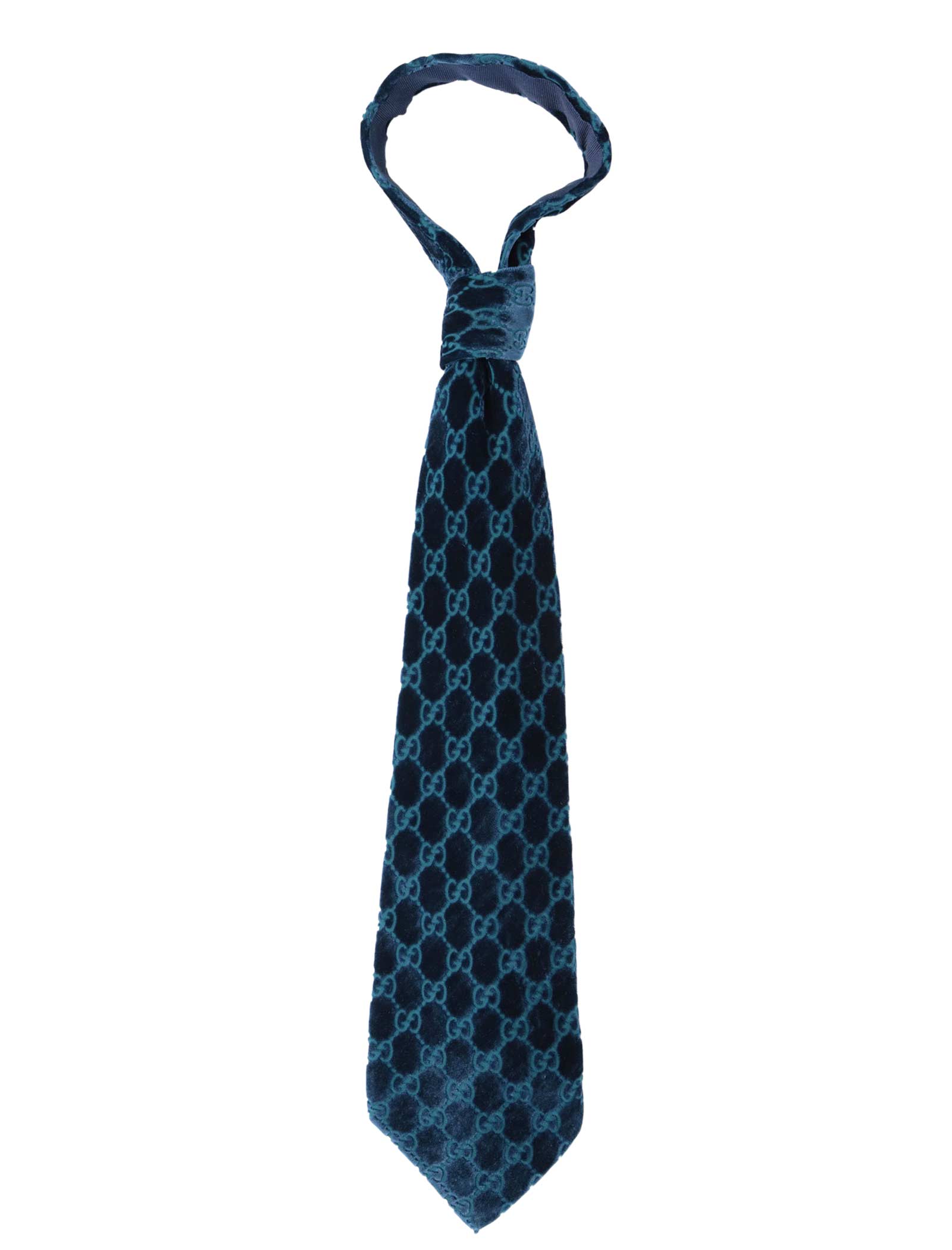 Fall 1997 Electric Blue Velvet Tie