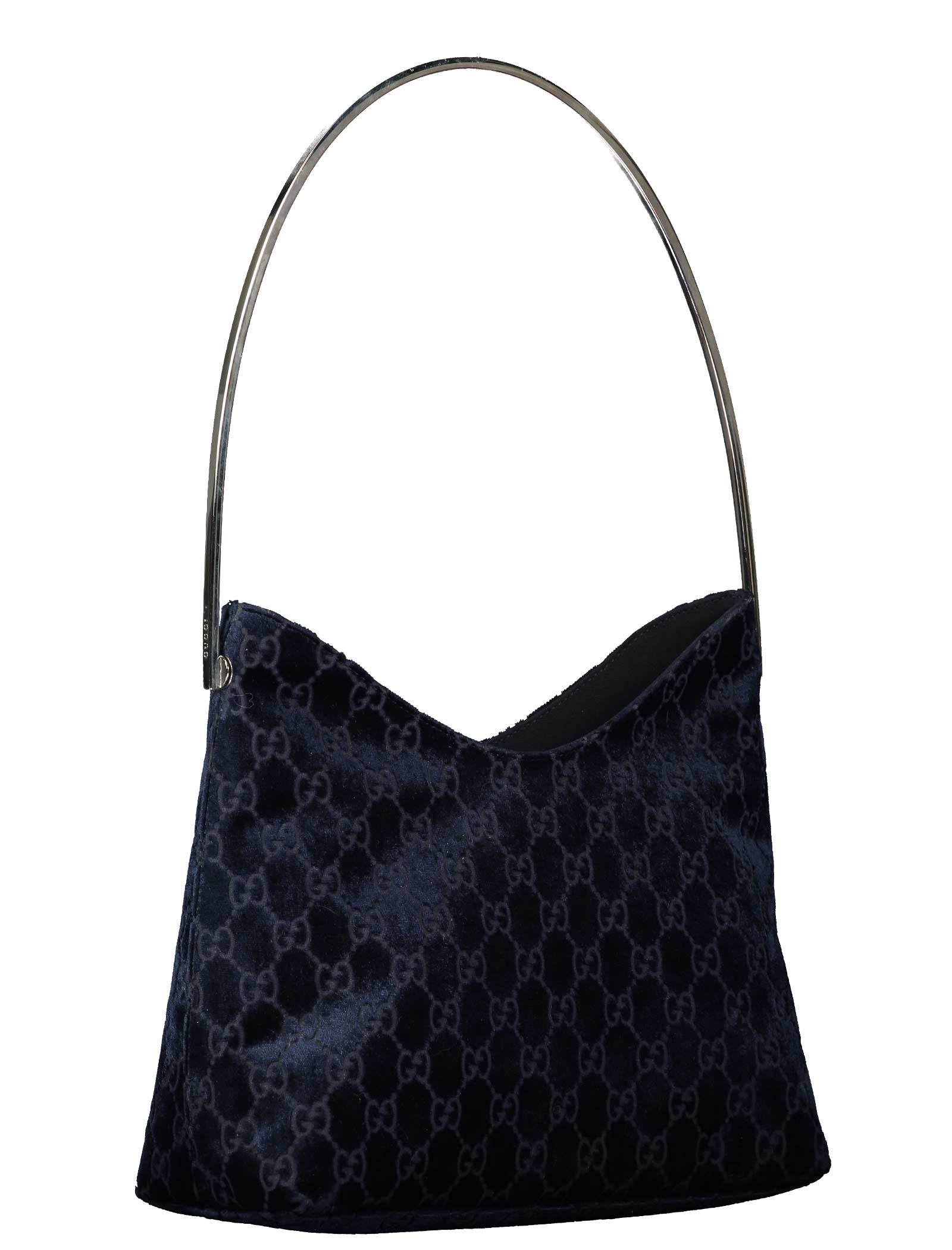 Fall 1997 Velvet Navy Monogram Bag