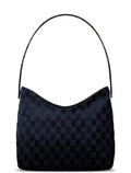 Fall 1997 Velvet Navy Monogram Bag