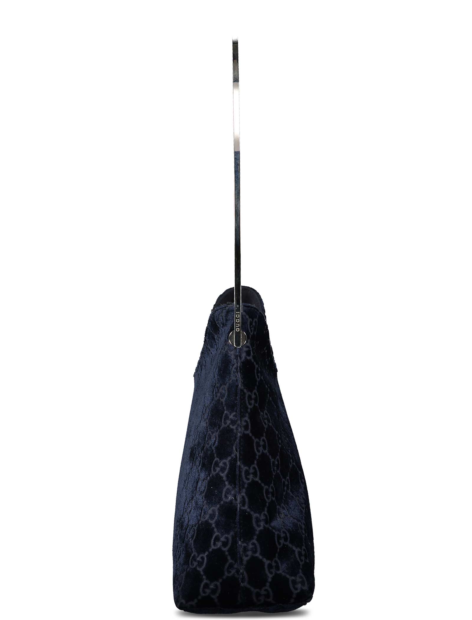 Fall 1997 Velvet Navy Monogram Bag