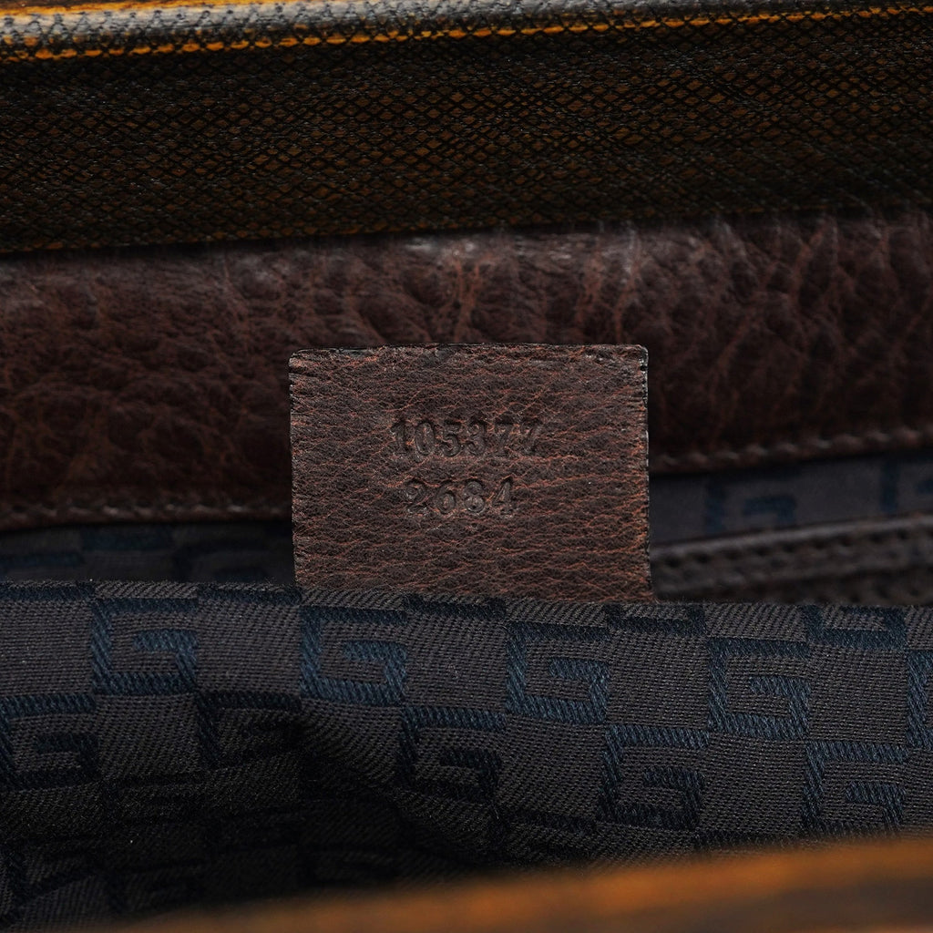 Fall 2002 Bison Leather Wood Doctor Bag