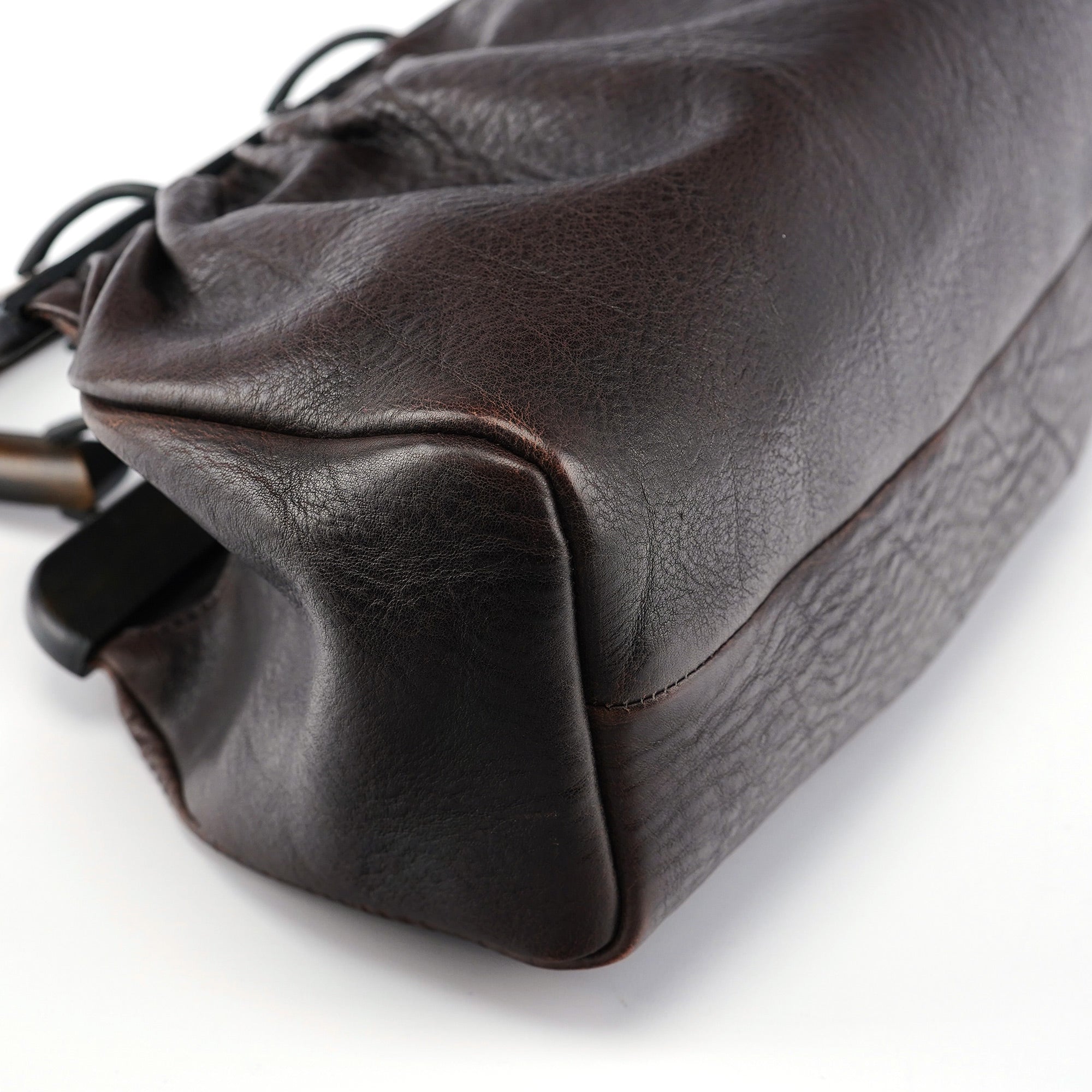 Fall 2002 Bison Leather Wood Doctor Bag