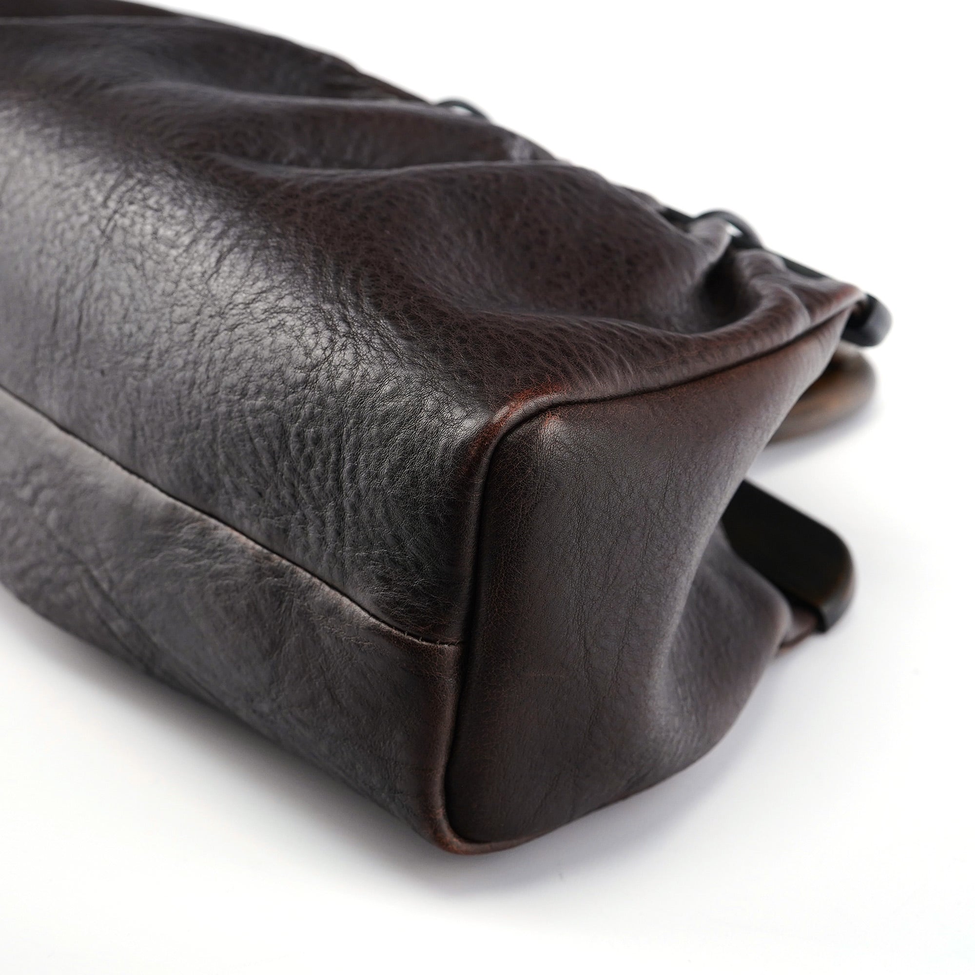 Fall 2002 Bison Leather Wood Doctor Bag