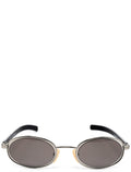 GG 1614/S Oval Metal Frame Sunglasses