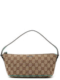 GG Monogram Turquoise Boat Pochette