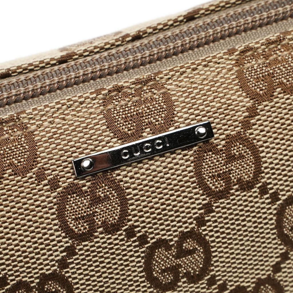 GG Monogram Turquoise Boat Pochette