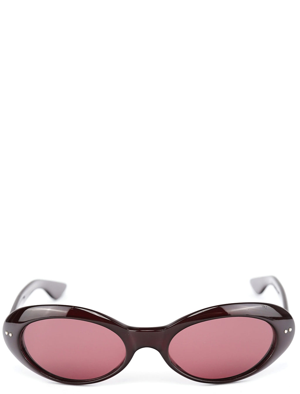 GG2413/S Burgundy Oval Sunglasses