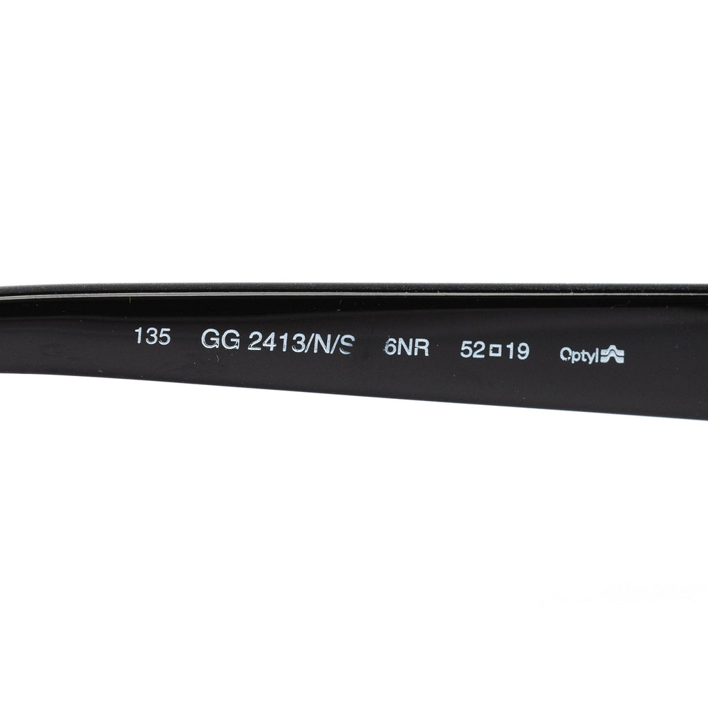 GG2417/S Deep Teal Acetate Sunglasses