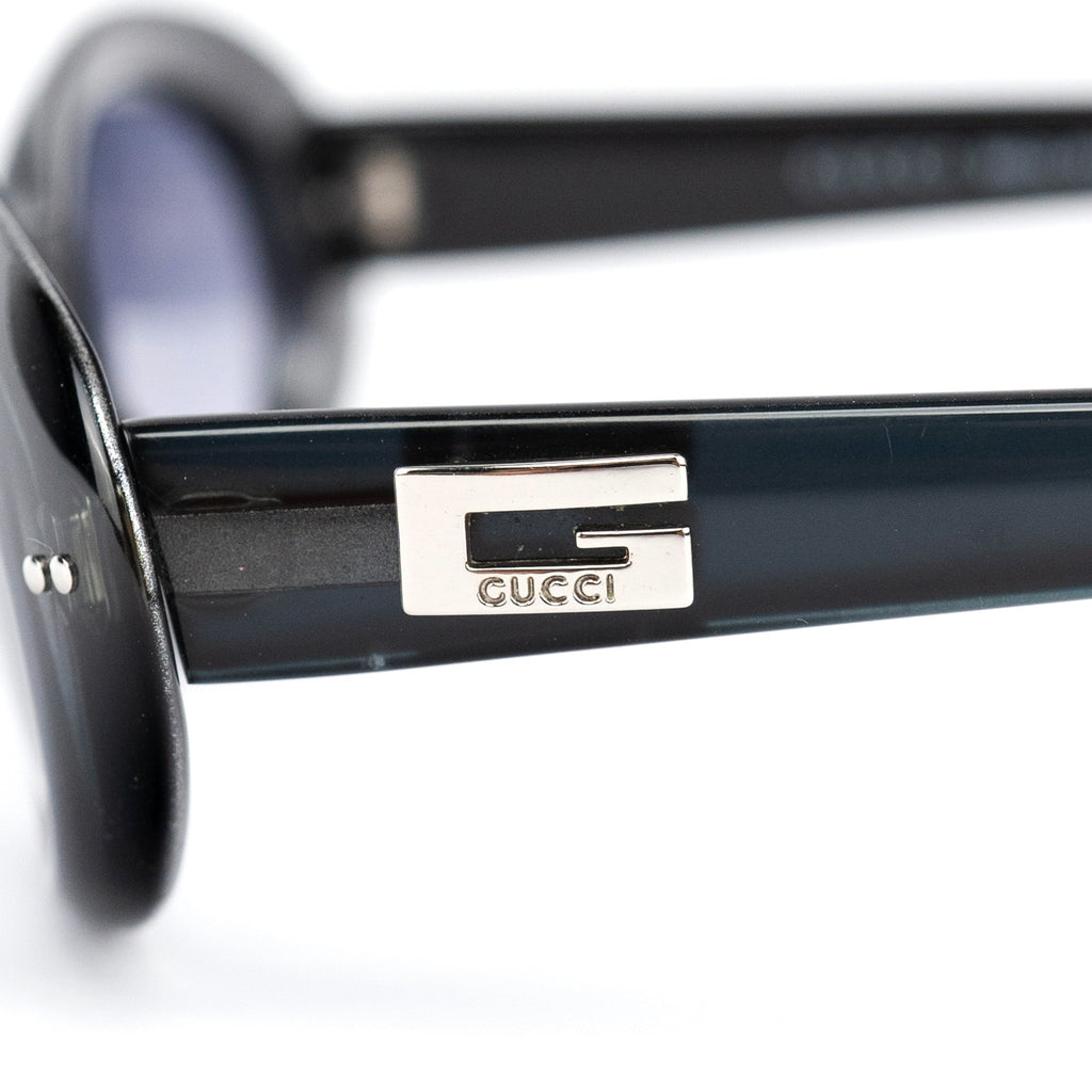 GG2417/S Deep Teal Acetate Sunglasses