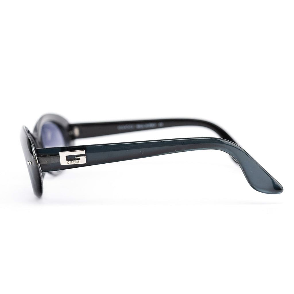 GG2417/S Deep Teal Acetate Sunglasses