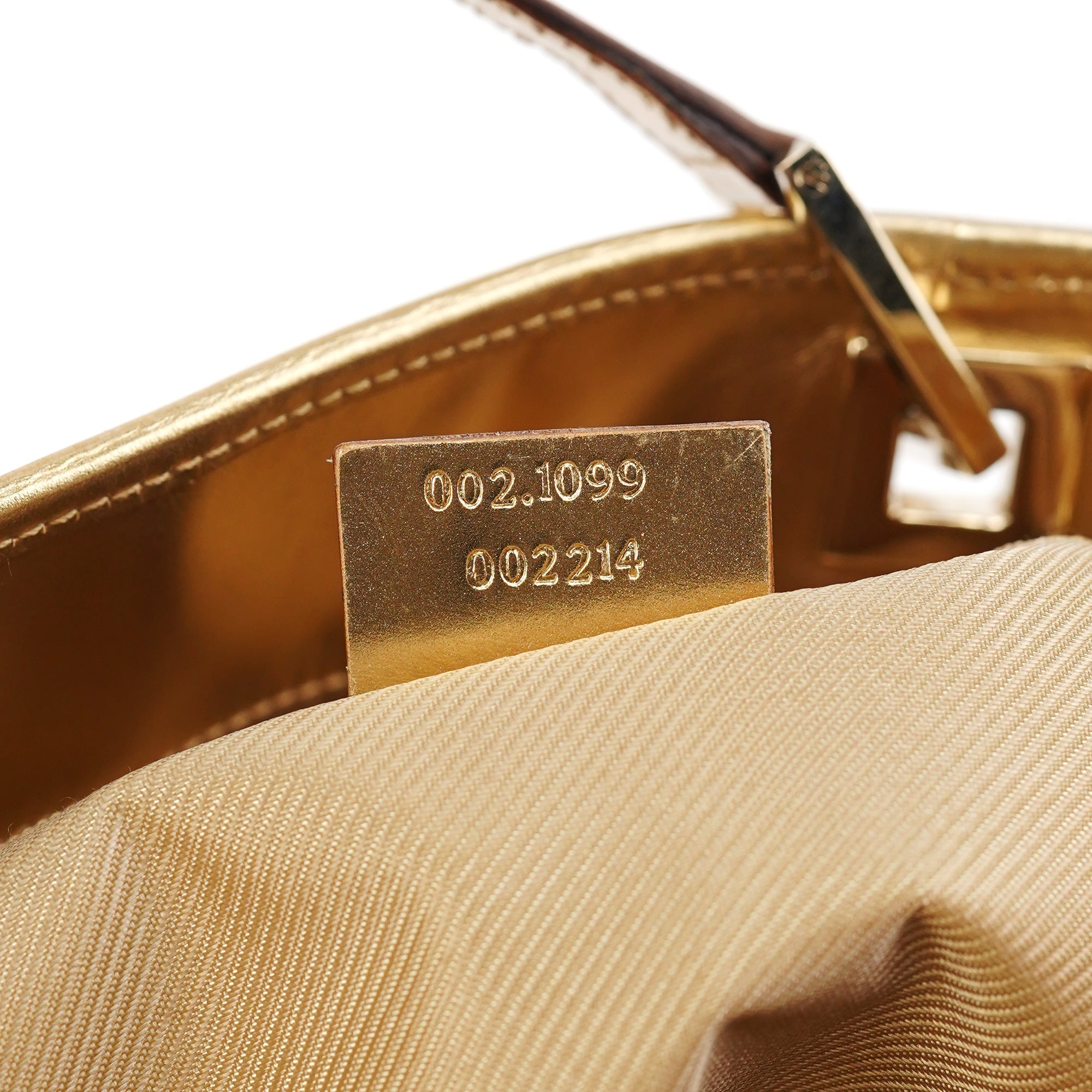 Gold GG Canvas Tote Bag