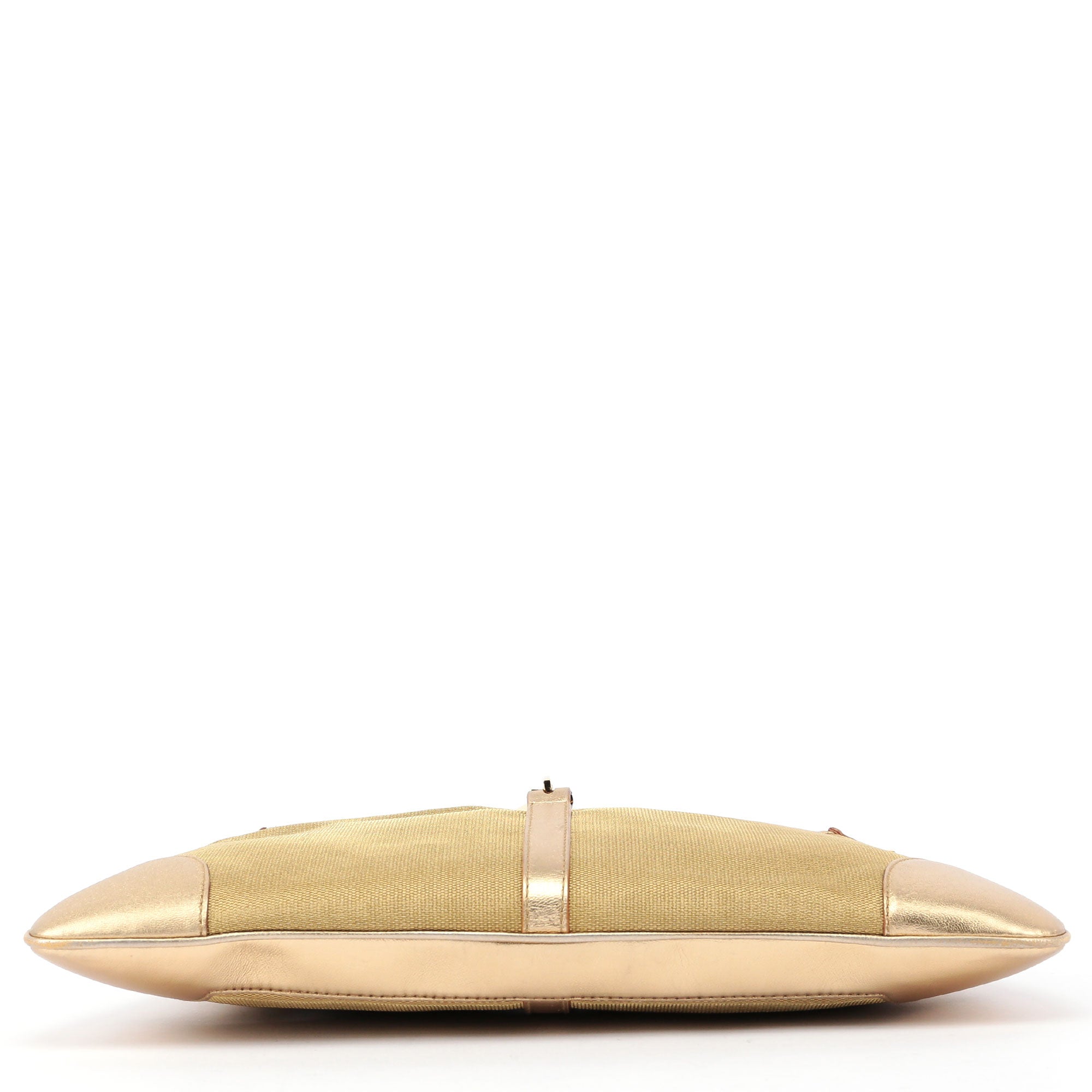 Gold Jackie Bamboo Shoulder Bag