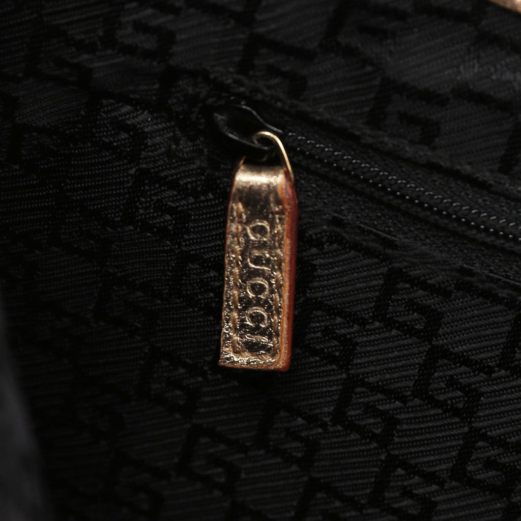 Gold Jackie Bamboo Shoulder Bag