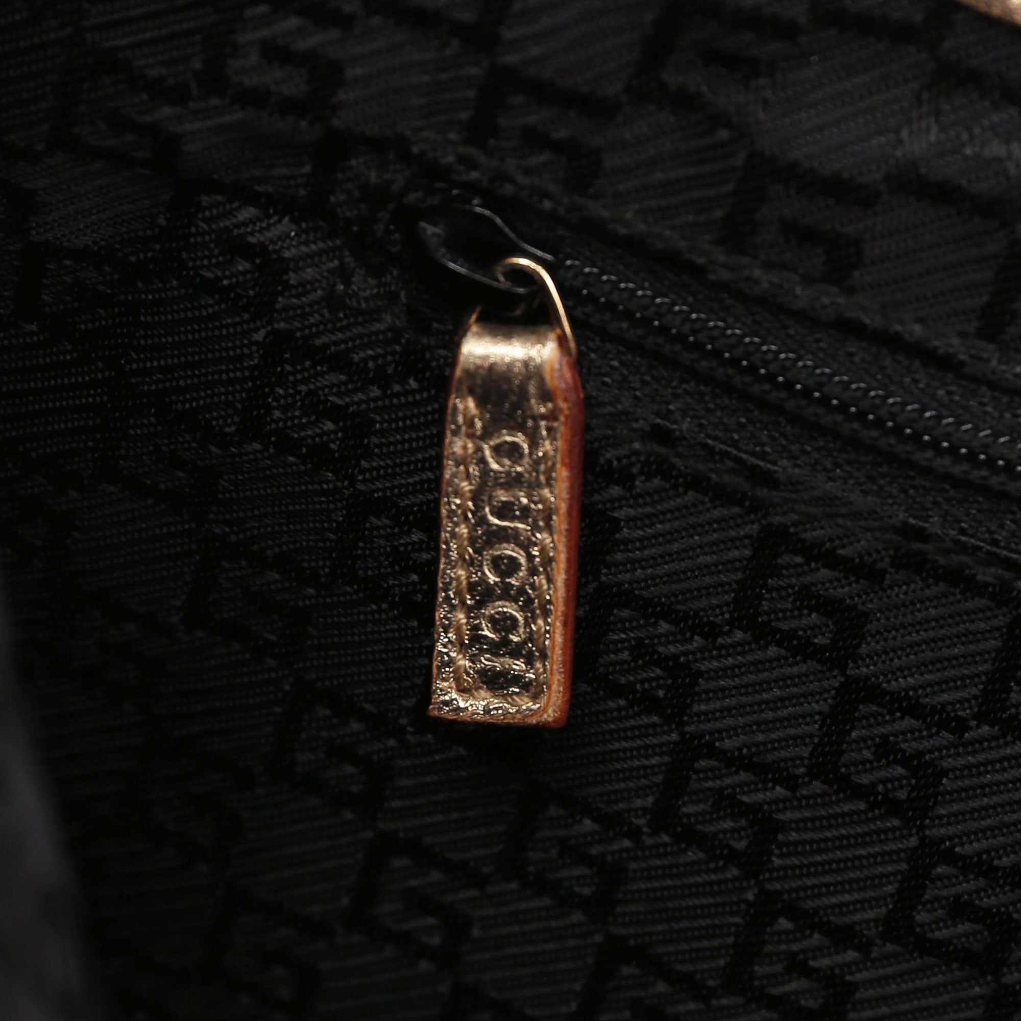 Gold Jackie Bamboo Shoulder Bag