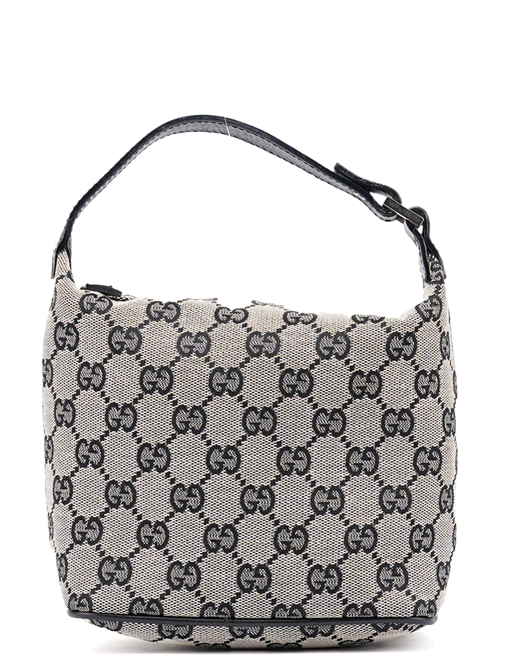 Grey Black GG Handbag