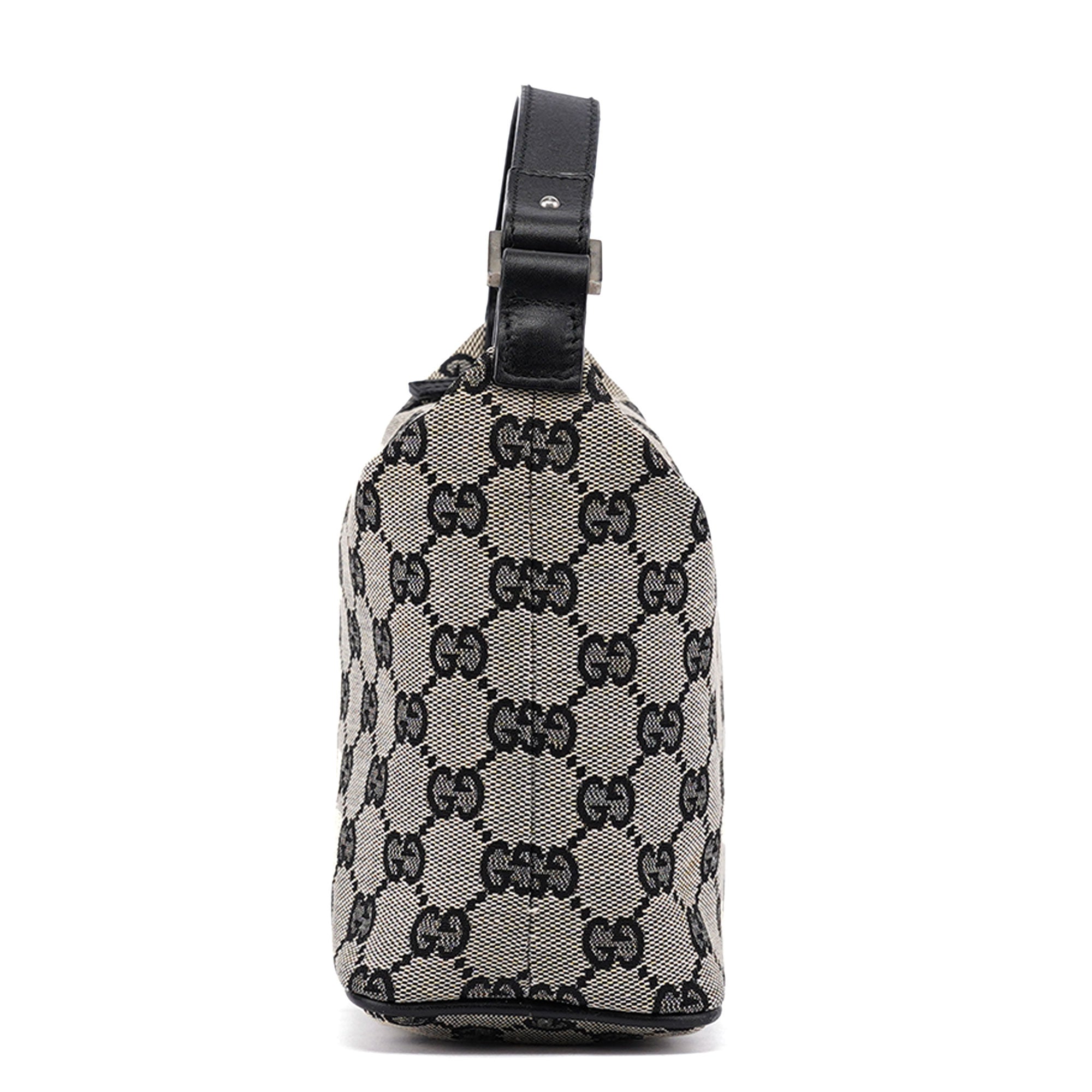Grey Black GG Handbag