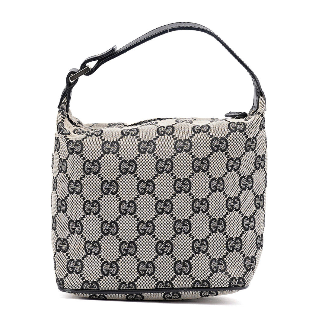 Grey Black GG Handbag