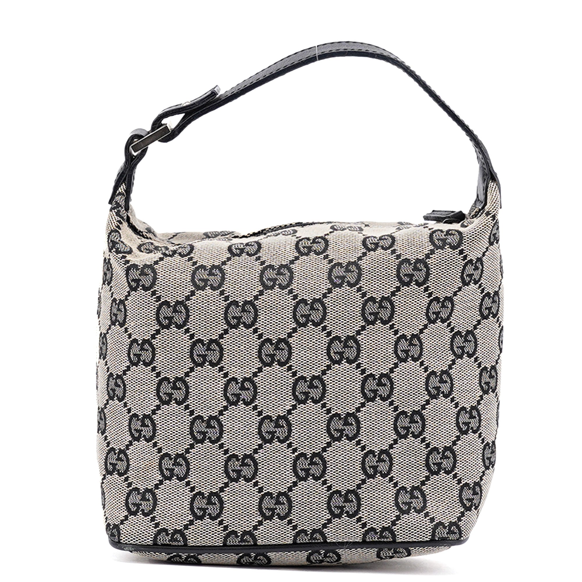 Grey Black GG Handbag