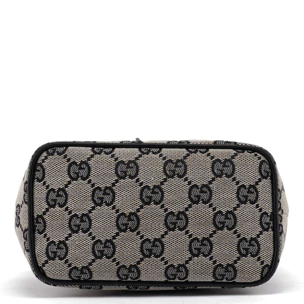 Grey Black GG Handbag