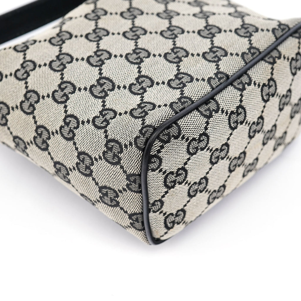 Grey Black GG Handbag