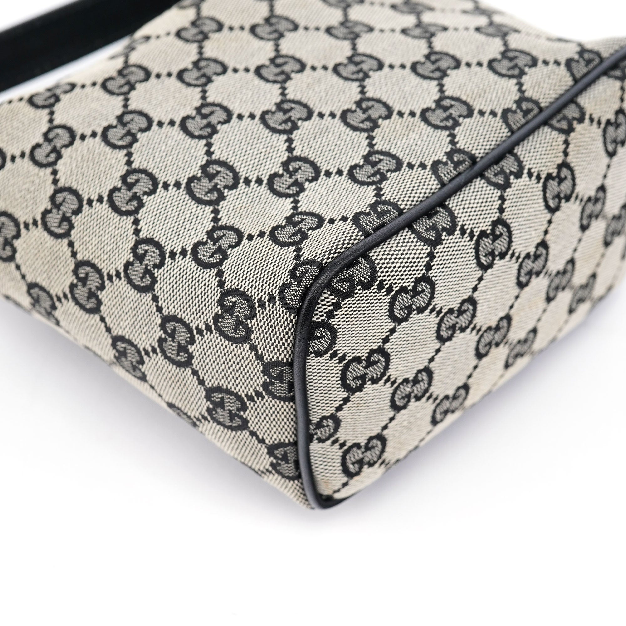 Grey Black GG Handbag