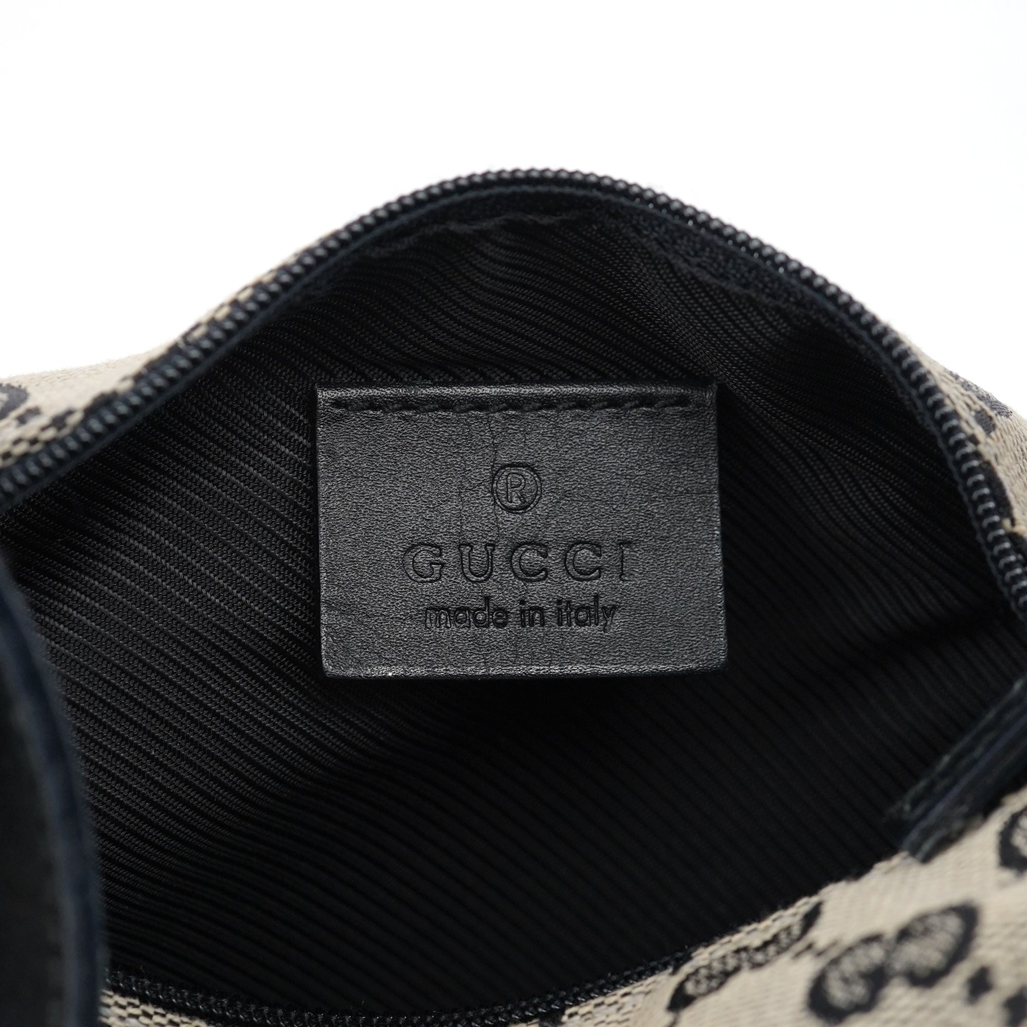 Grey Black GG Handbag