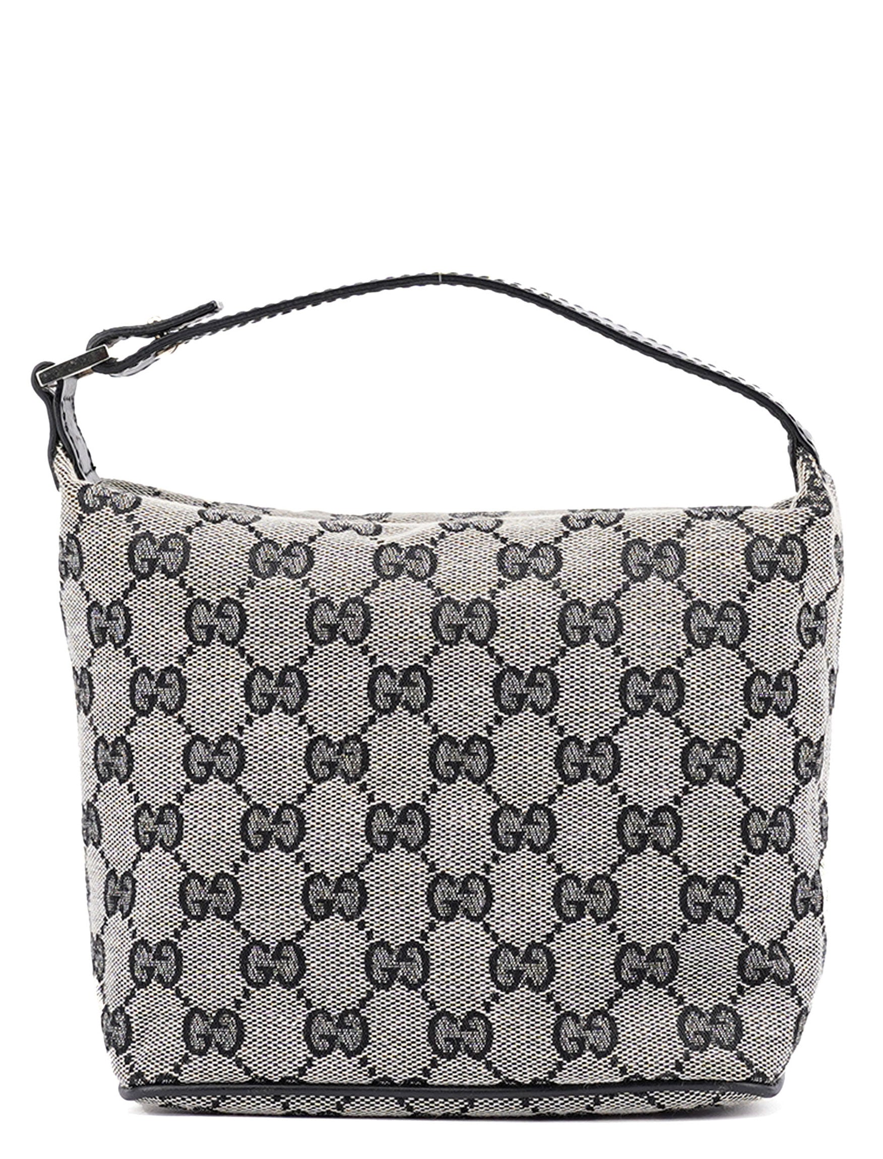 Grey Black GG Handbag