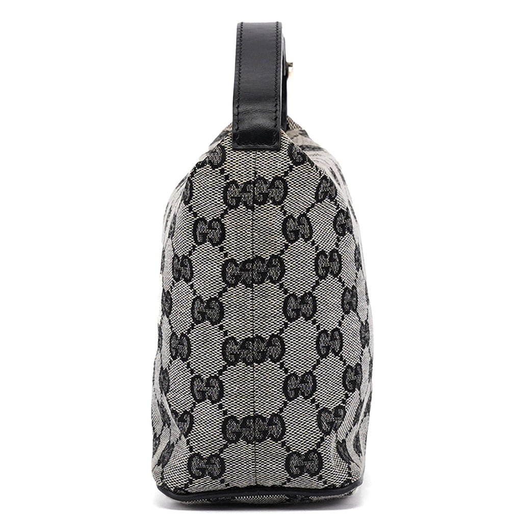 Grey Black GG Handbag