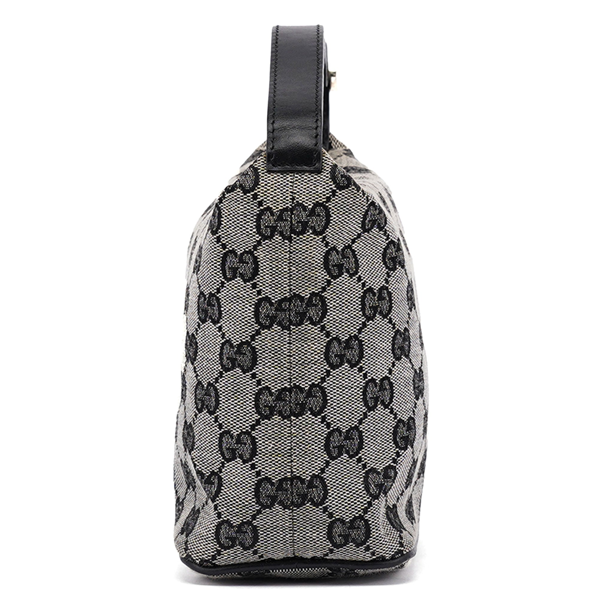 Grey Black GG Handbag