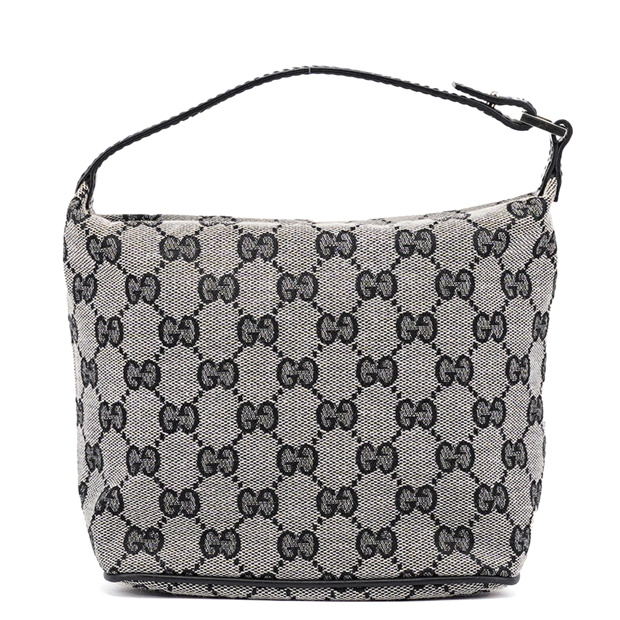 Grey Black GG Handbag