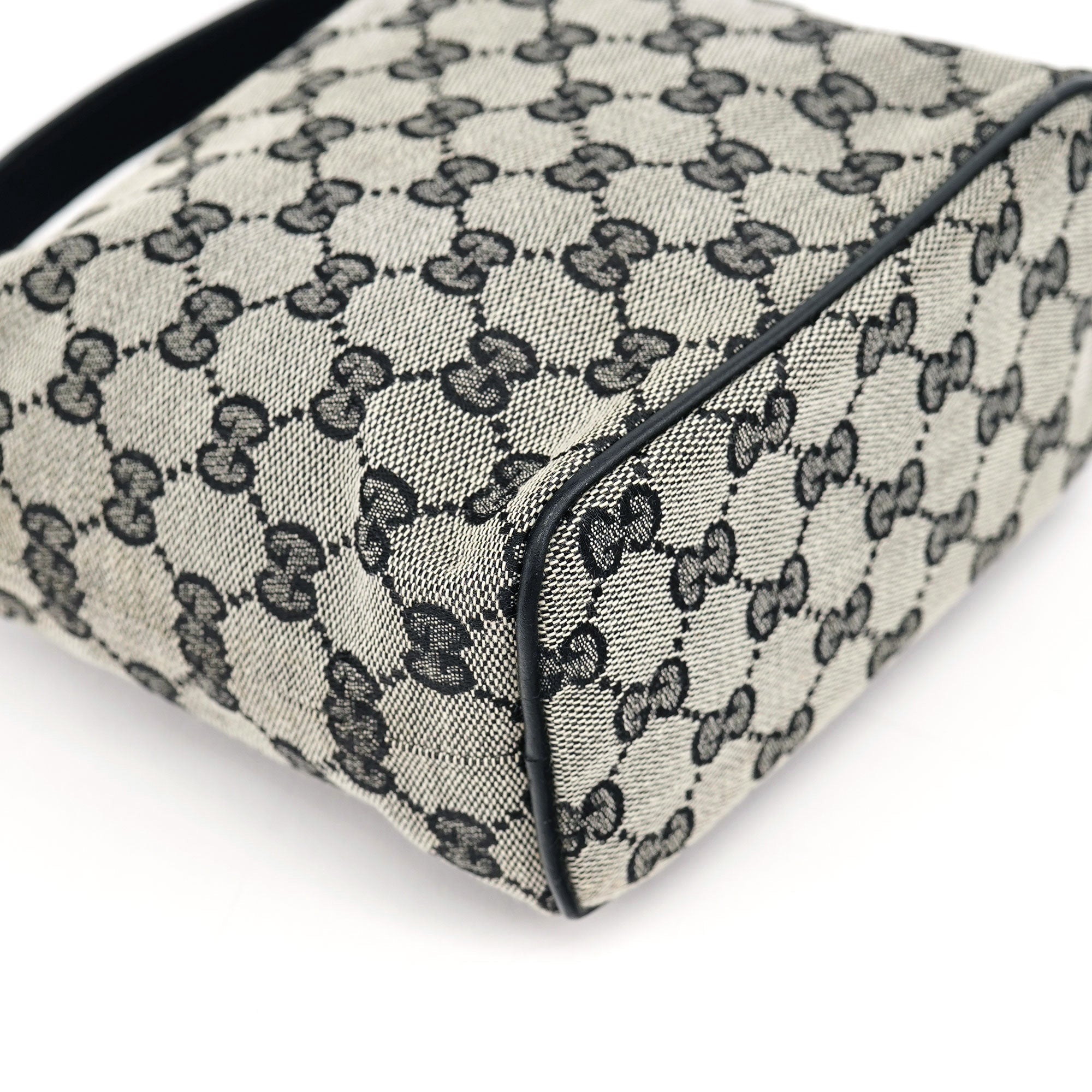 Grey Black GG Handbag
