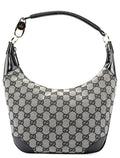 Grey Black GG Shoulder Bag