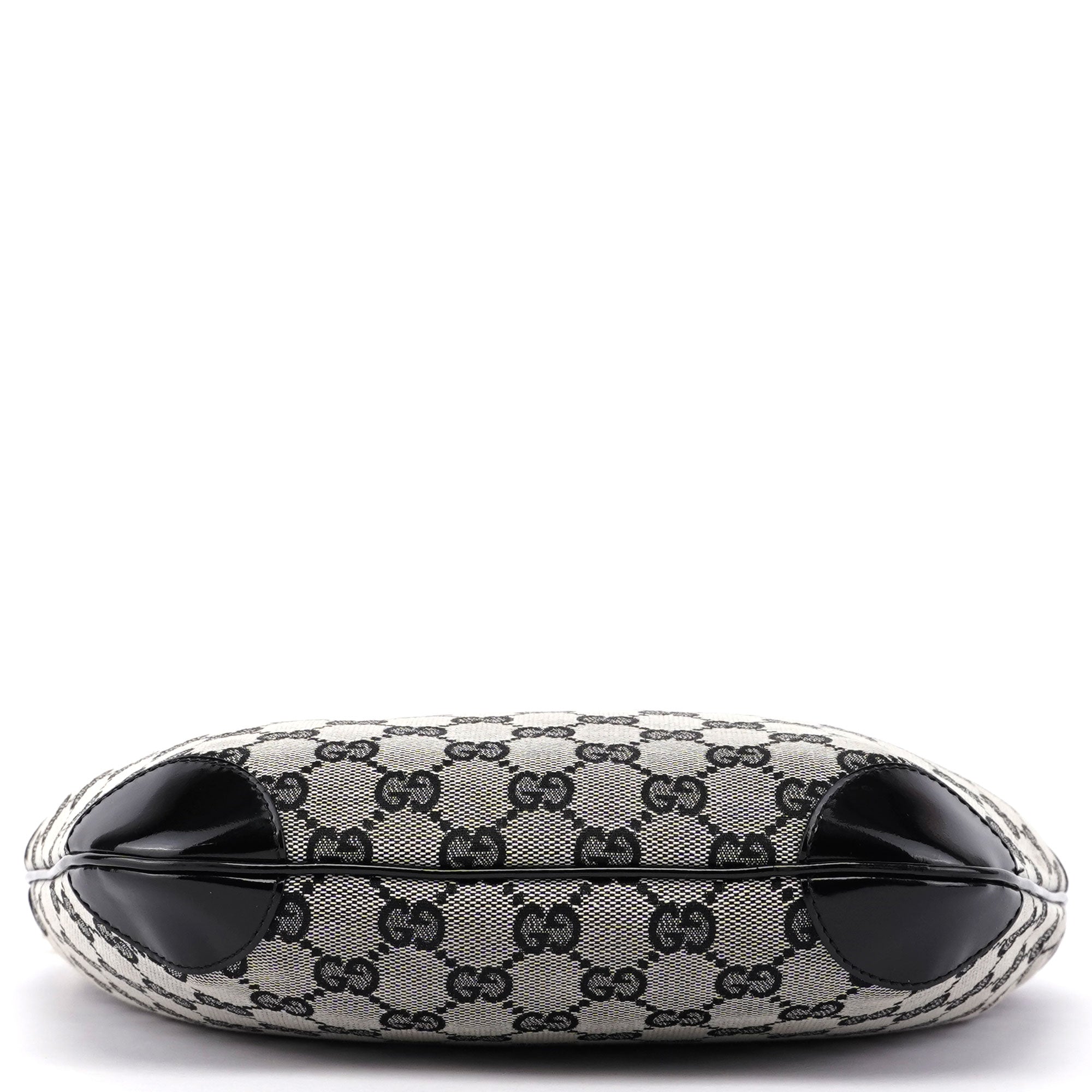 Grey Black GG Shoulder Bag