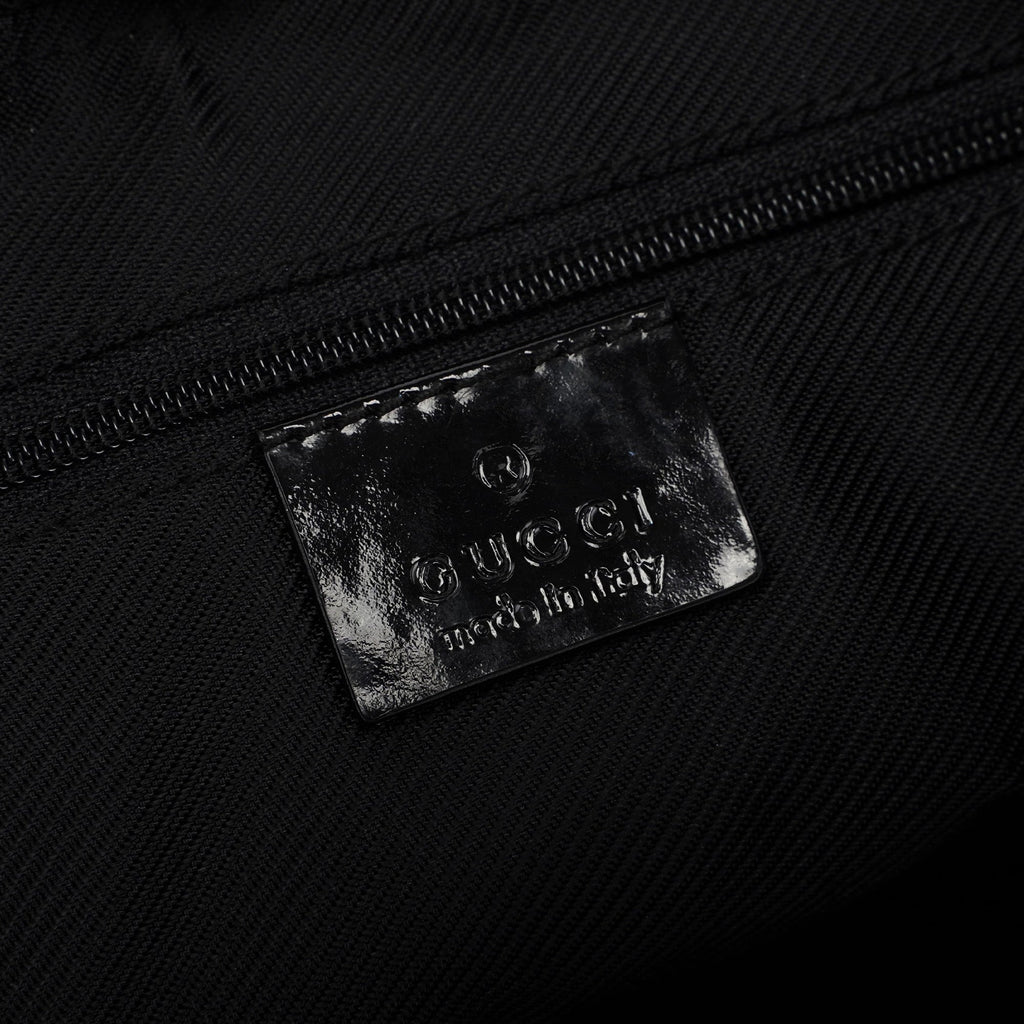 Grey Black GG Shoulder Bag