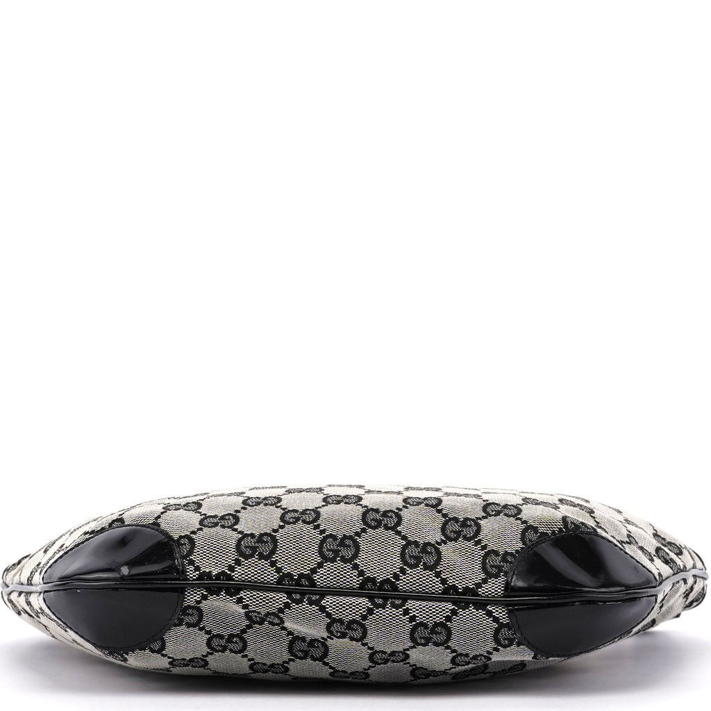 Grey Black GG Shoulder Bag