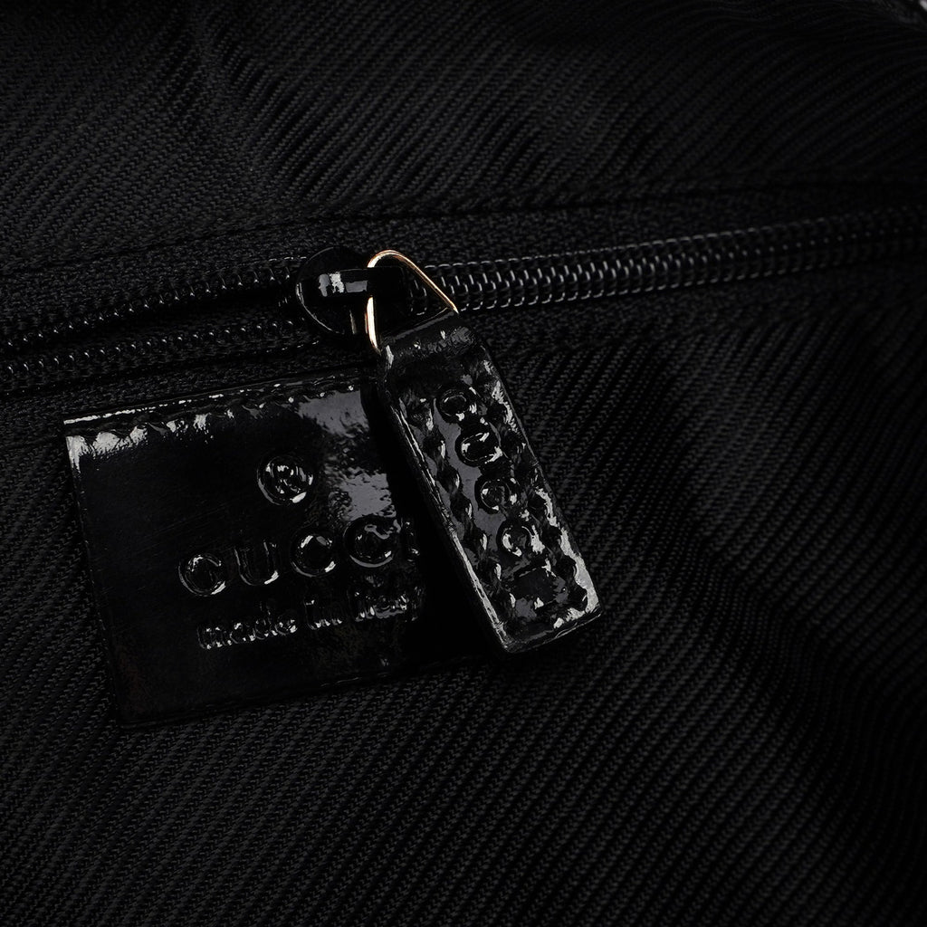 Grey Black GG Shoulder Bag