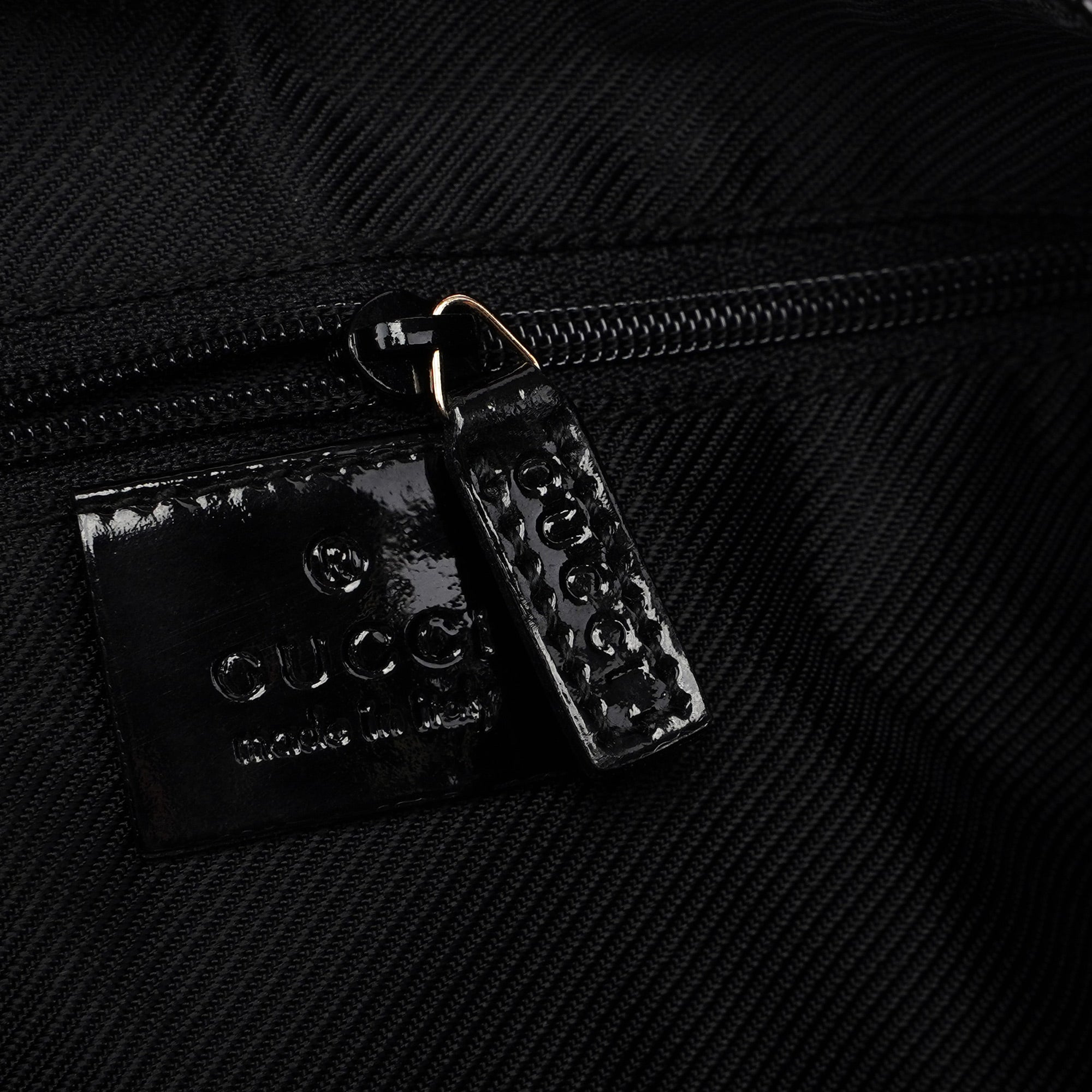 Grey Black GG Shoulder Bag